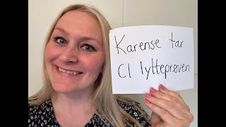 Video 1034 Karense tar lytteprøven på C1 nivå