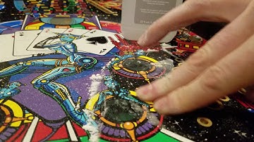 How to remove mylar adhesive from pinball playfield
