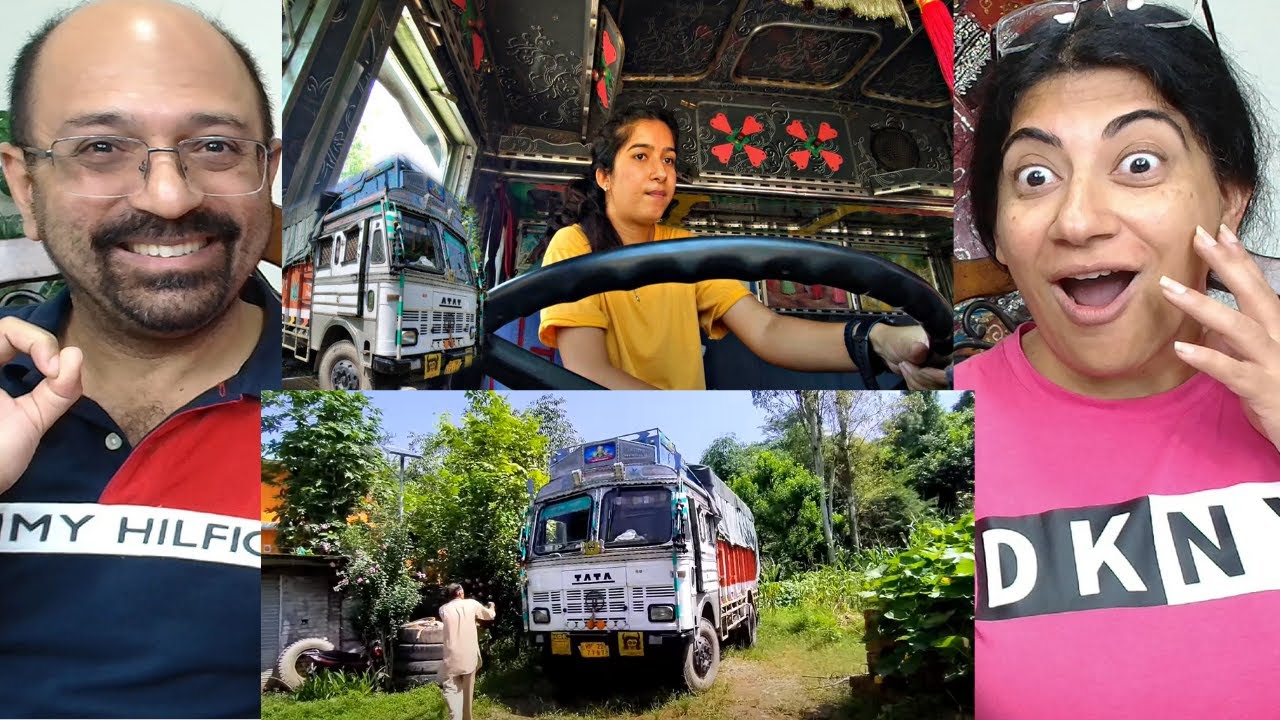 Indian Brave Girl Helping Mom By Driving Truck | Taxi Driver Bana Rkha ha Mujhe mma ne😁