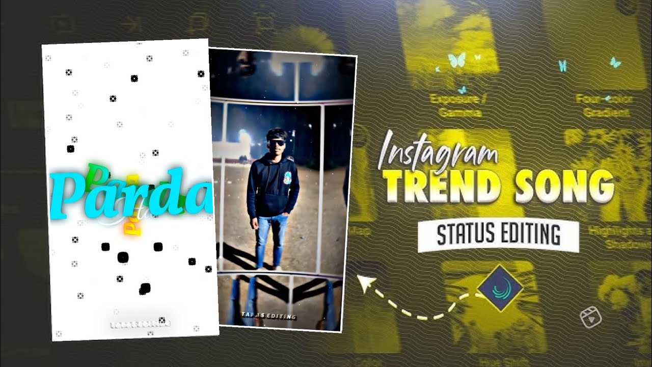 Parda ✨❤️ || XML FILE ALIGHT MOTION VIDEO EDITING 🔰 XML FILE HINDI SONG 