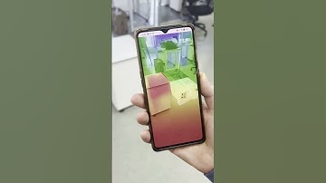 AR Depth Detection | Virtual and Real cover each other #augmentedreality  #virtualreality #ar #vr