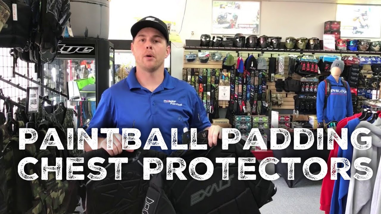 Paintball Chest Protectors Pro Edge Paintball Store YouTube