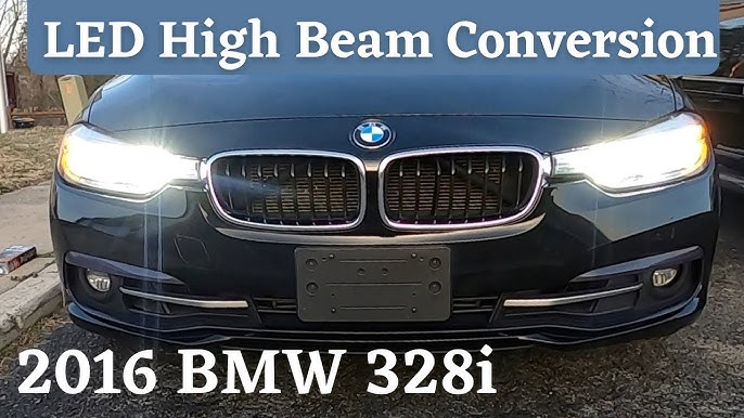 🚘 H6W BAX9S LED Bulb Replacement Change on a BMW 3 series F30 F31