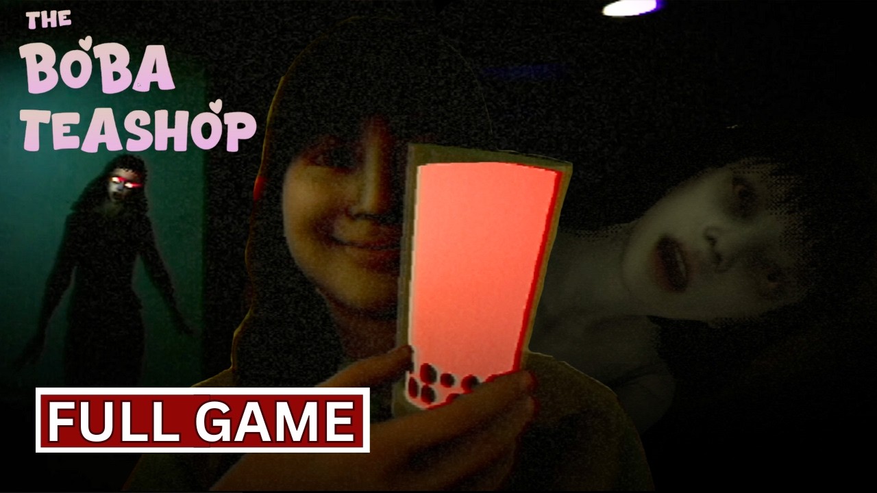 The Boba Teashop - A Cozy Psychological horror | Full Game ...