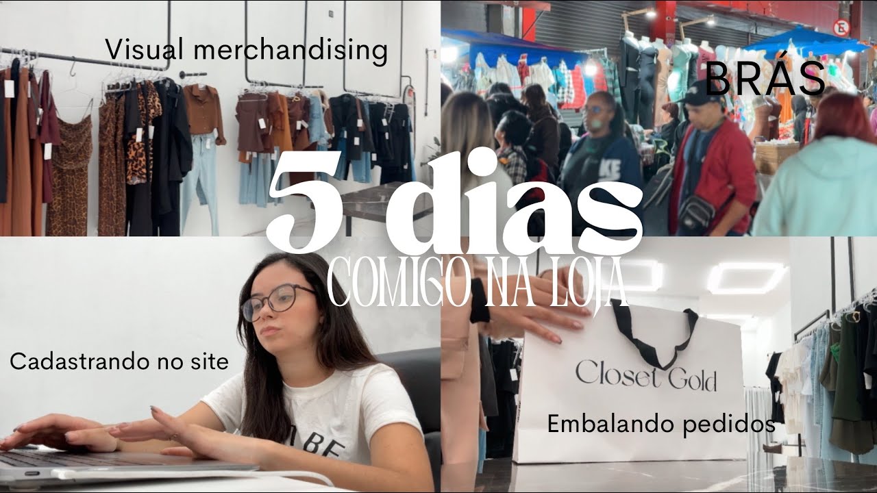 ROTINA de UMA DONA de LOJA FÍSICA e ONLINE!