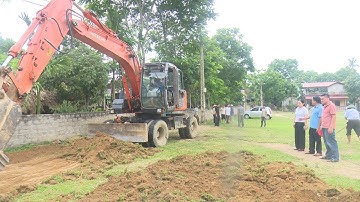 Ra quân chung sức xây dựng nông thôn mới tại thôn Tân Lập xã Tân Phúc