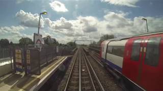 Jubilee line cab ride Stanmore   Stratford