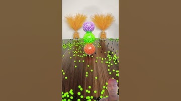 Satisfying Beads 📿🌈 ASMR 💚 Reverse Video #reverse #asmr #satisfying