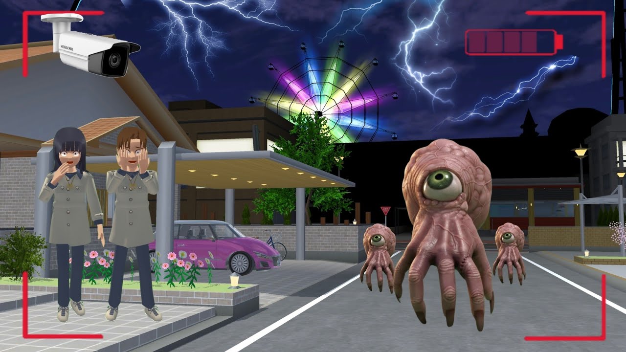 Yuta Mio Panik Ketakutan CCTV Merekam Anomali HAND BRAIN EYE Di Rumah 😱 |Sakura School Simulator|