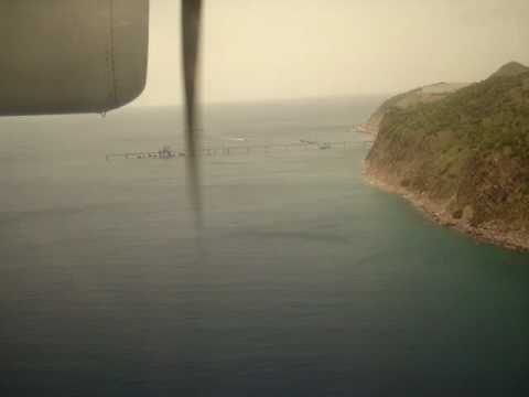 Landing in St. Eustatius (Statia) - June 5th, 2010