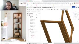 Designing a Bookshelf in Onshape
