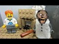 GRANNY LEGO THE HORROR GAME ANIMATION: Scary Granny and the Spider Pet