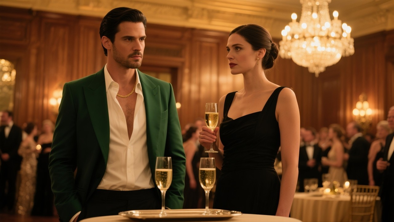 She Was Just a Waitress at the Gala — Until the Mafia Boss Pointed at Her: “You’re Mine.”