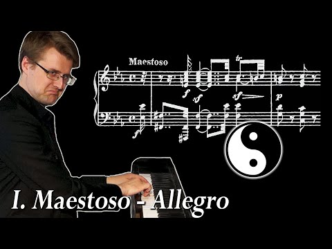 EARTHLY STRUGGLE - Beethoven Sonata no. 32 in C minor, Op. 111 mvt 1 - Analysis tutorial