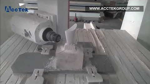 AKM1212-5A 5axis cnc router machine SHINE-AccTek Machinery China