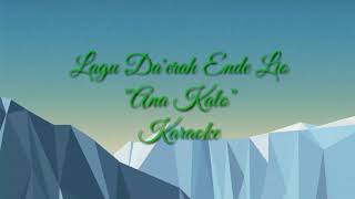 Lagu daerah ende lio