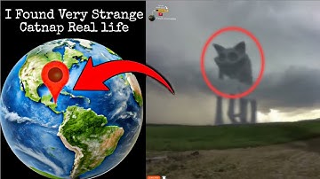 😶‍🌫️😱I Found Very Strange Catnap Real in google maps and google earth #map #earth #universalskt