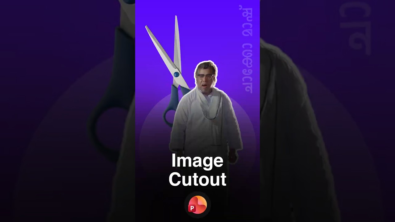 Remove background in PowerPoint without photoshop - Chacko maash tutorial