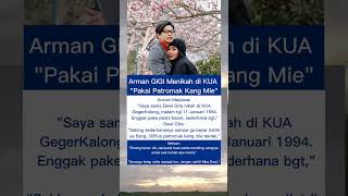 Download Lagu ARMAND DAN GIGI MENIKAH DI KUA TGL 11JANUARI 1994. #armandmaulana#gosipartis #beritaterkini #viral MP3