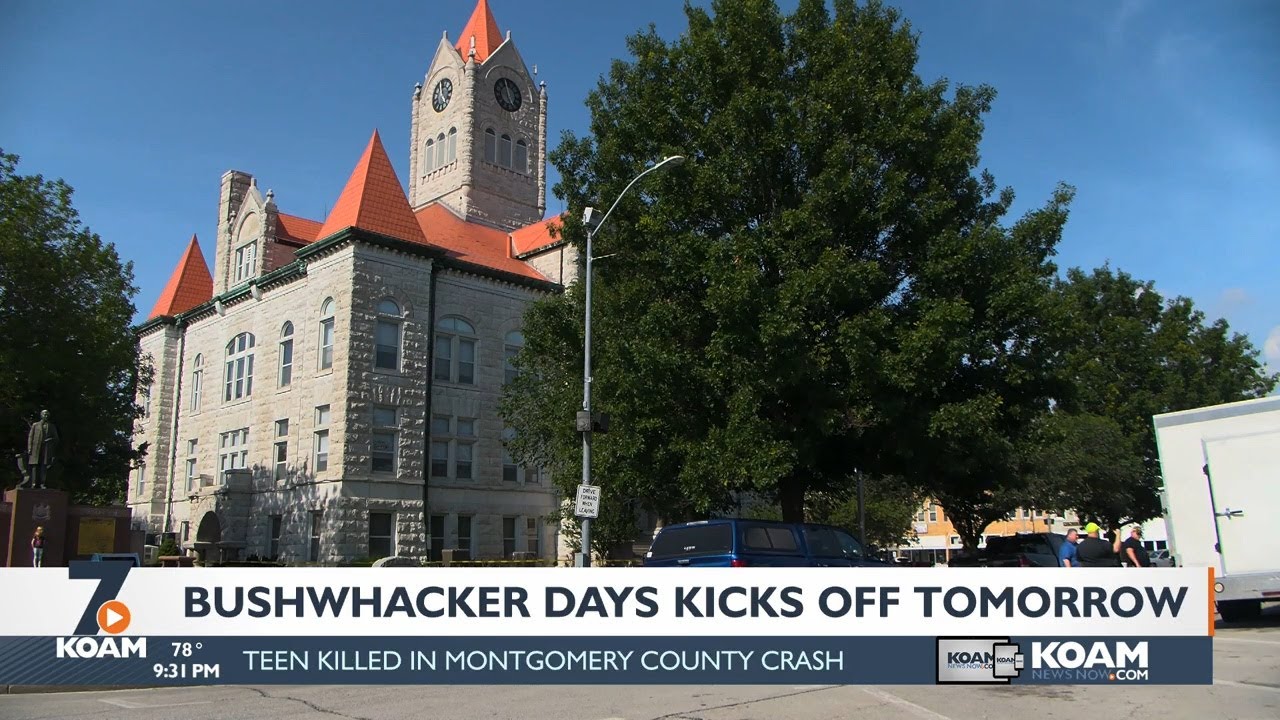 Bushwhacker Days Kicks Off Tomorrow (672023) YouTube