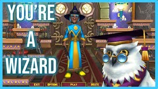 Wizard101 Character Creation | Making a Noob Wizard