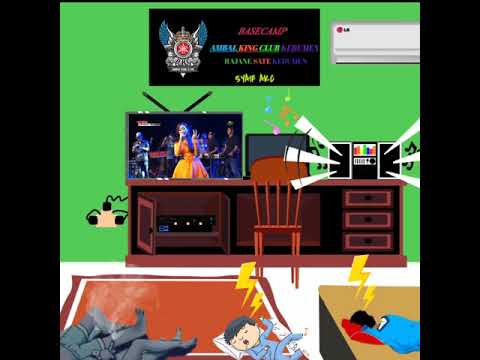 Ruang santai  versi animasi  cartoon music by om adella 
