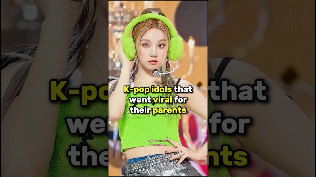 K-POP IDOLS that went VIRAL for their PARENTS😱