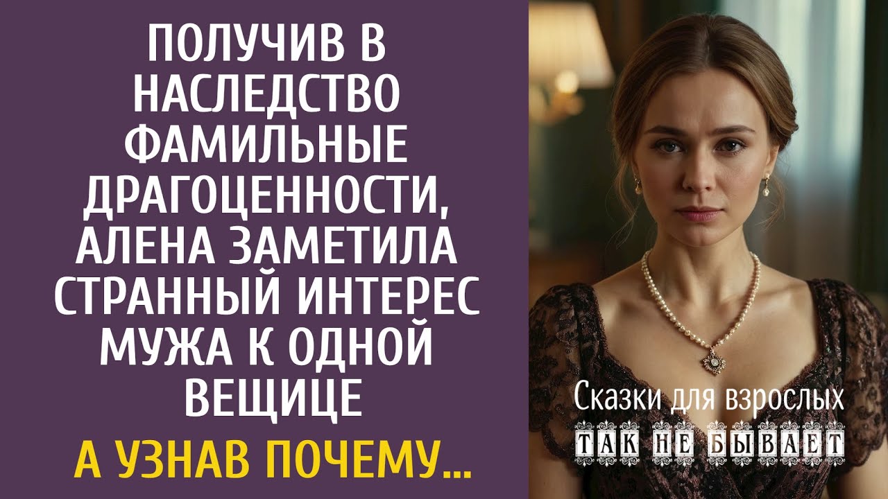 Получив в наследство фамильные драгоценности, Алена заметила странный интерес мужа… А узнав почему…