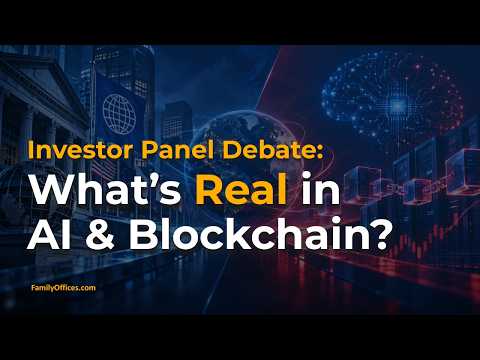 Video thumbnail: SWIFT vs Blockchain, AI Optimism vs Hype: Investors Debate What's Real