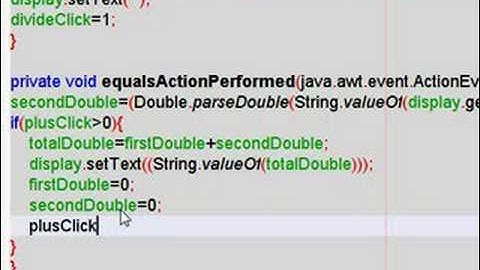 Java NetBeans Calculator 4 of 5