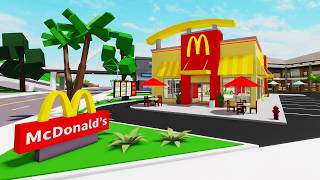 BURGER BARN Is Now McDONALD'S In Roblox Brookhaven 🏡RP