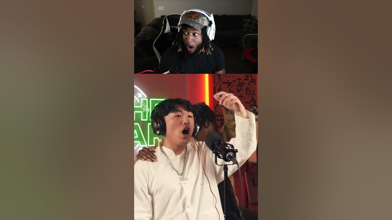 He said What?  Khantrast Landed in Brooklyn 😲 #shorts #music #musicreactions #reactions #comedy