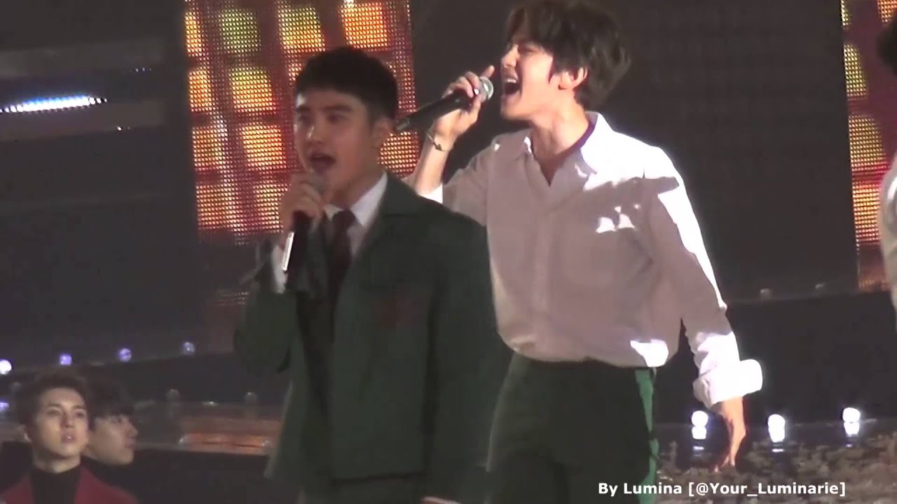 160114 서울가요대상 LOVE ME RIGHT ENCORE_  BAEKHYUN ver.