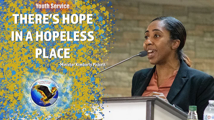 Minister Kim Pickett "There's Hope In A Hopeless P...