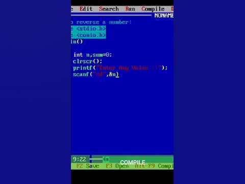 wap to reverse a number||write a program to reverse a number||c||c++ ...
