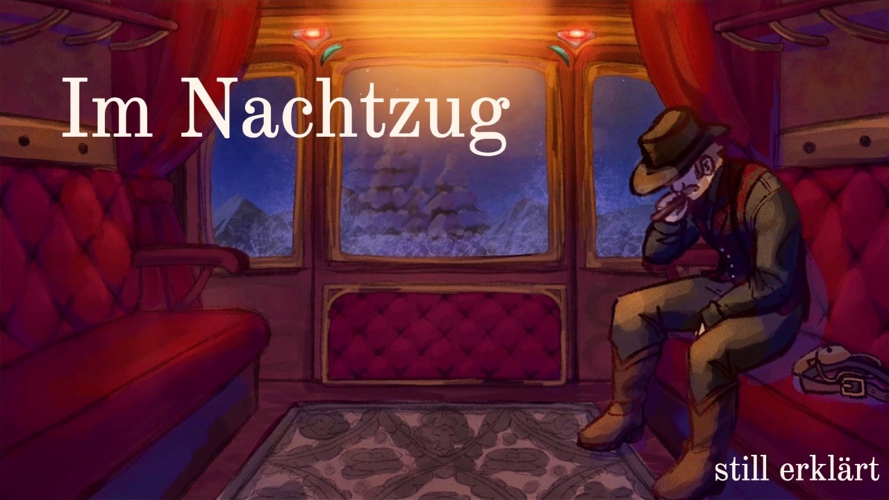 🚂 Im Nachtzug einschlafen – 40 Minuten ruhige Erzählung & Zuggeräusche