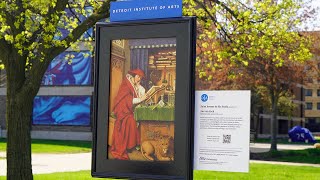 DIA art installation on Detroit Mercy's McNichols Campus