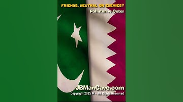 QATAR vs PAKISTAN Friends Enemies or Neutral? JBManCave.com #Shorts