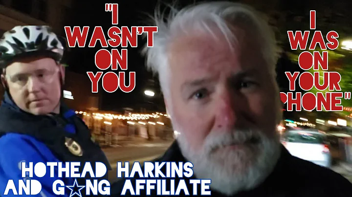Nosy Guy Get's Camera To Face. Tyrant Harkins Stan...