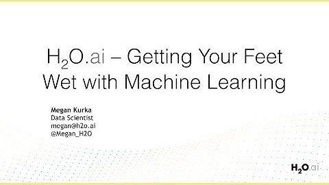 Getting Your Feet Wet With Machine Learning