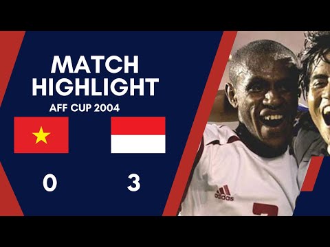 VIETNAM VS INDONESIA (3-0) Full Highlight AFF CHAMPIONSHIP 2004 (English Commentary)