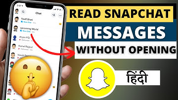How to read snapchat messages without opening them in 2021 | Read snapchat text without them knowing