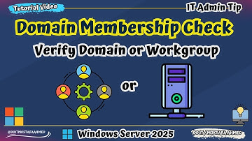 Check Domain Join Status on Windows 11 | Verify Domain Membership