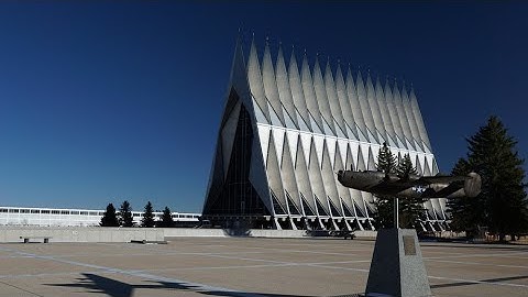 Thumbnail of Crying In the Chapel - Elvis Presley: with Lyrics(가사번역) || US Air Force Academy Cadet Chapel