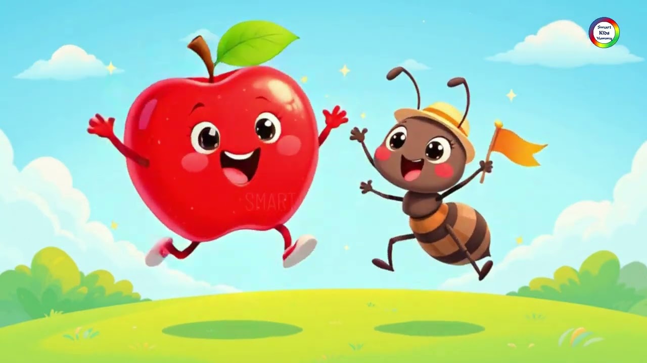 Alphabet Song – Letter A | Phonics Song for Preschool Kids | SKY