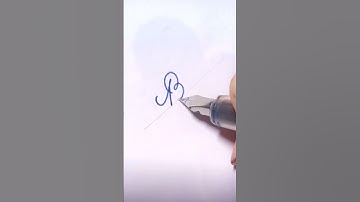 cursive writing with fountain pen | #shorts #cursivewriting  #fountainpen #penmanship