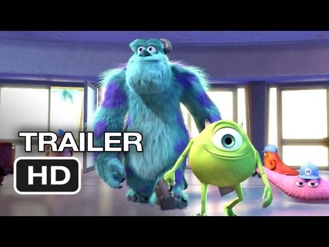 Monsters, Inc. 3D Official Trailer #1 (2012) Pixar Animated Movie HD