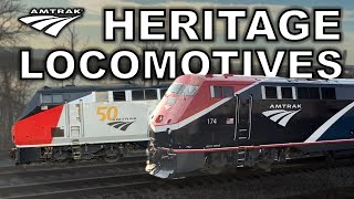 Every Amtrak Anniversary Livery