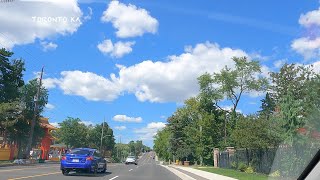 【4K】Bayview & Sheppard to Highway7 North York Thornhill Richmond Hill Toronto Ontario Canada