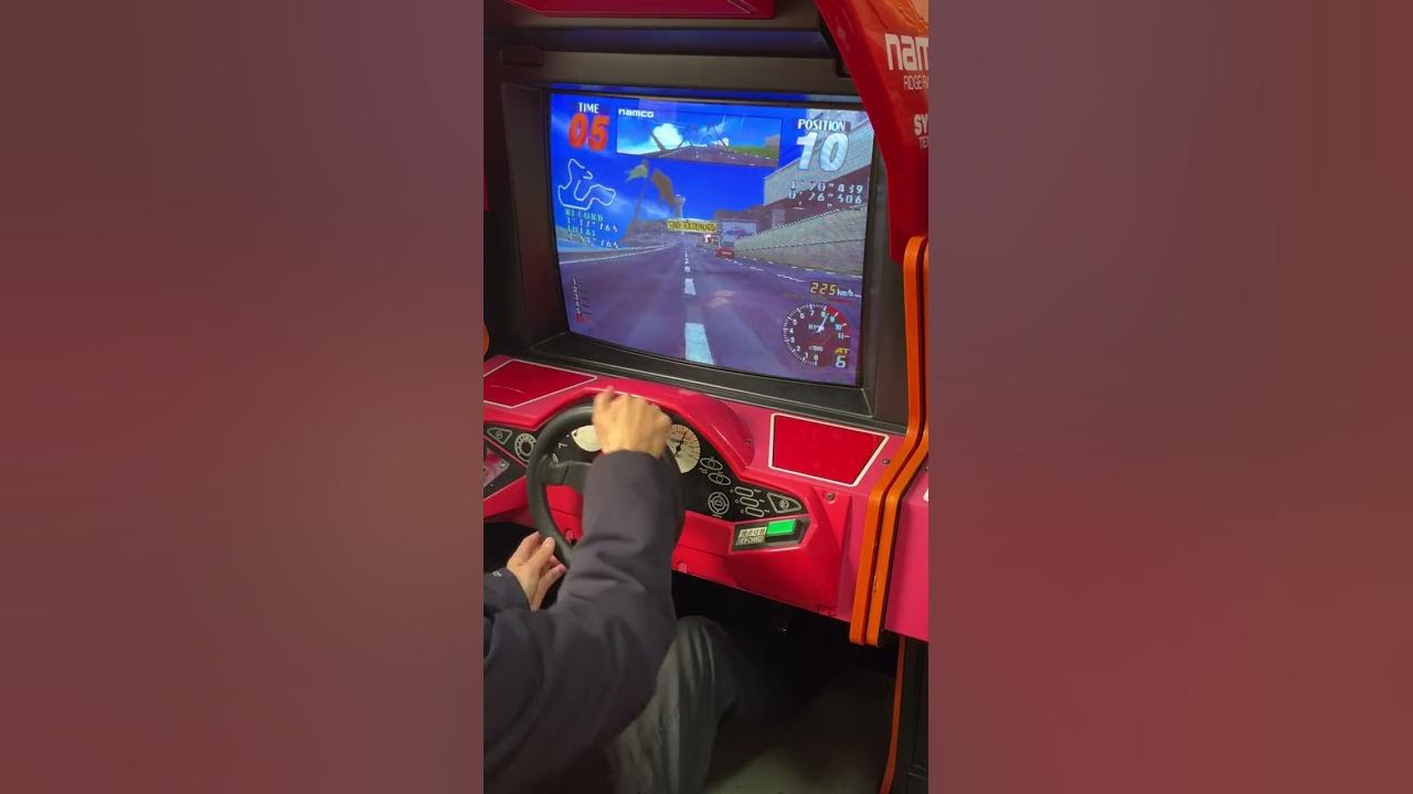 アーケード版 レイブレーサー リッジレーサー ロングコース AT YouTube